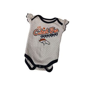 Denver Broncos NFL new onesie size 0-3months